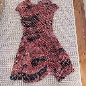 Juicy Couture Patterned silk dress